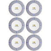 The Mia Fish Servis Tabağı 6lı Set 26 cm