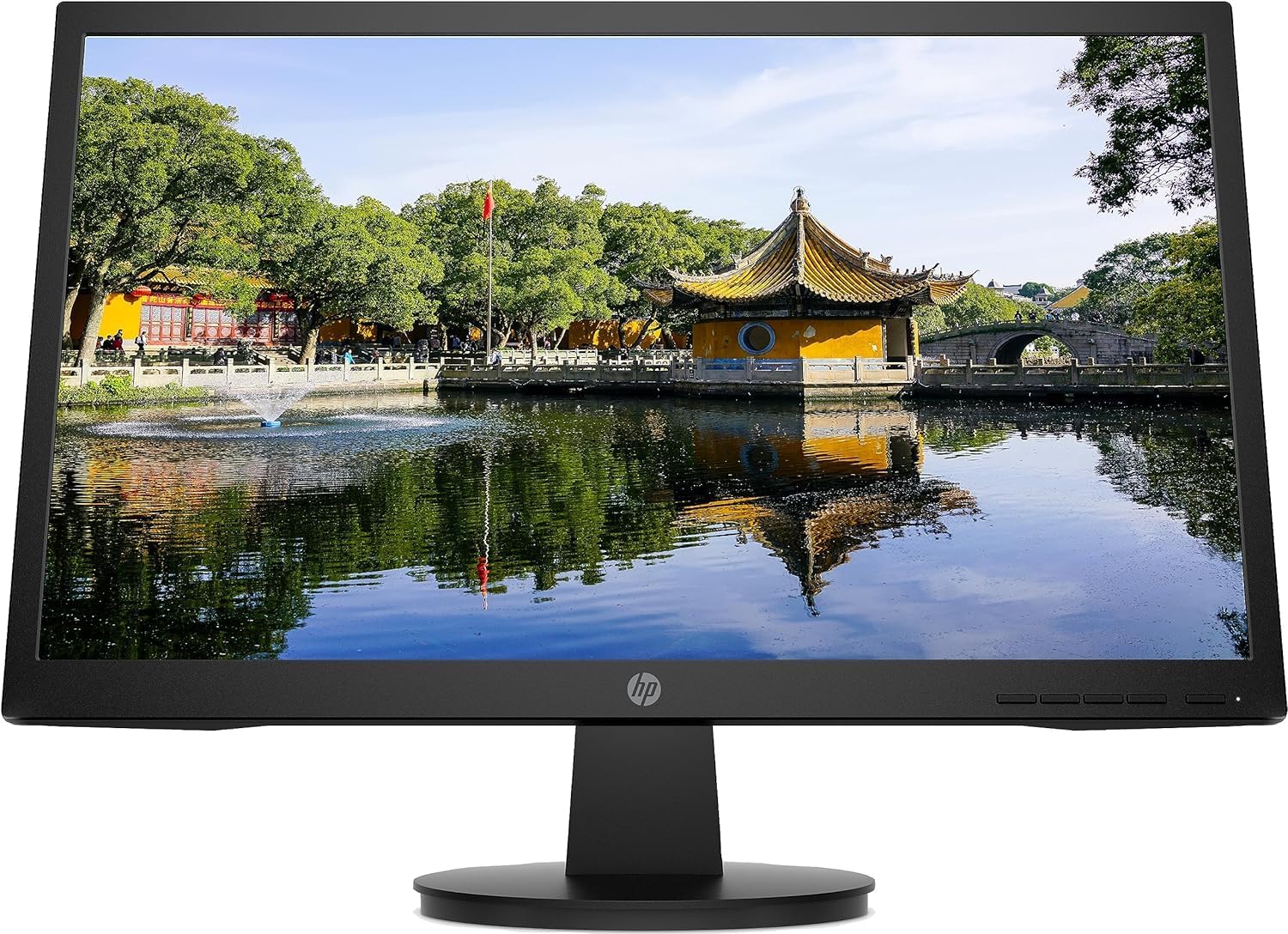HP 21.4 5 inch Inch FHD Monitor | Full HD VA LCD Display |75hz Refresh Rate |200 Nits Brightness |3000:1 Contrast Ratio | AMD