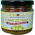 CHIILL Lemon Pickle | Indian Homemade Nimbu ka kala Achar | Nimbu Ka Aachar With Grandma's Taste | Traditional Sweet & Sour Organically Processed Less Oil | Traditional Himachali Taste 300g