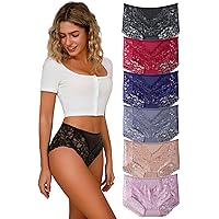 Cottonhill Mutandine Donna Vita Alta Invisibili: Confezione Multipla Da 6, Senza Cuciture, Morbide In Poliammide Ed Elastan, Copertura Totale