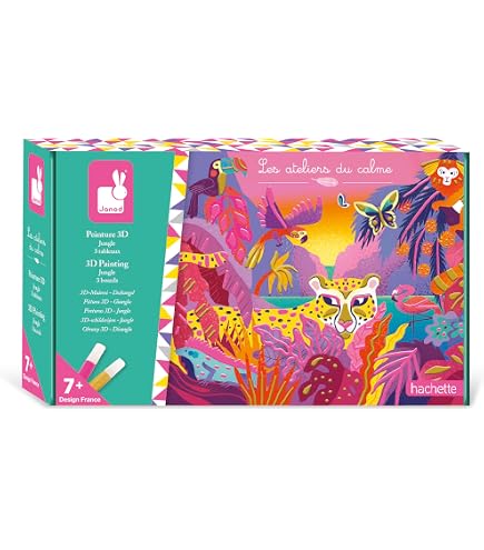 JANOD - Coffret Sequins à Coller Dragons - Les Ateliers du Calme - Kit