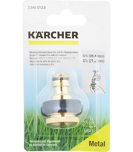 Kärcher - Set Irrigazione con Tubo (1/2) da 20 m, Pistola per irrigazione, Raccordo Rubinetto