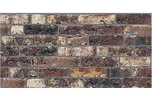 IZODEKOR Rivestimento 3D Effetto Pietra - Pannelli Polistirolo per Cucina, Bagno, Balcone, Soggiorno, Terrazza | Magical Coffee (1 x Pannello)