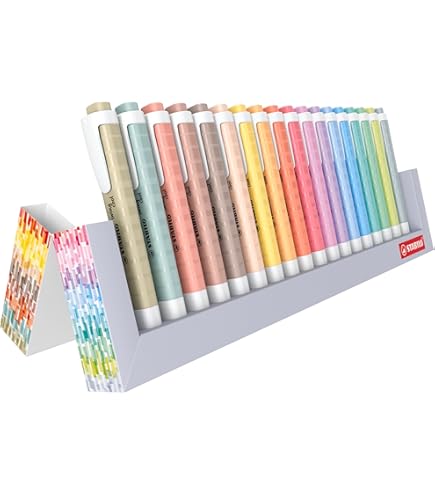 Markeerstift STABILO Boss Wildfl- Natu Co ass 10st - - Alles voor kantoor, alle