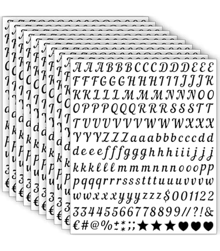 stickers letters & cijfers | Hof van Gelre kraal totaal