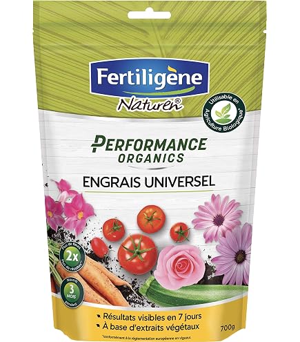 Fertiligene Anti Chlorose 250ml + Engrais Agrumes 700gr - Traitement Jaunissement Feuilles & Nutrition Biologique