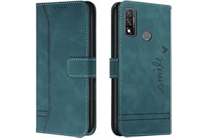 QIWEIQING Funda para Huawei P Smart 2020, Funda Libro Huawei P Smart 2020 New Edition, Funda Móvil Huawei P Smart 2020 Magnético Carcasa para Huawei P Smart 2020 Funda con Tapa Green HX