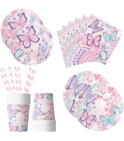 20 inviti per feste di compleanno per 40° compleanno, design chic con effetto glitter sintetici, pronti per scrivere con buste