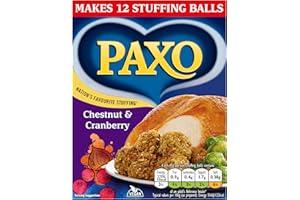 Paxo Chestnut & Cranberry Stuffing Mix, Perfect for Christmas Dinners, 170g (Pack of 1)