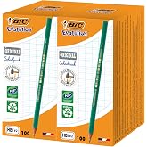 BIC Evolution Original Schoolpack, HB Graphite Pencils, Optimal for School Supplies, Grey, 2 Boxes of 100