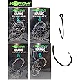 Korda Carp Fishing Krank Hooks - Barbed or Barbless