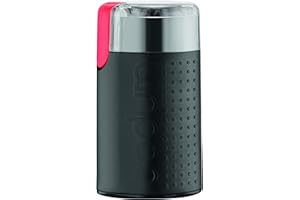 Bodum - 11160-01EURO-3 - BISTRO - Moulin à Café Electrique à Lamelles - Noir - 150 W