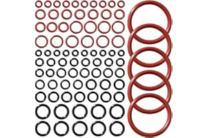 Lyeteung 85 Sztuk Zestaw Uszczelek do Ekspresu do Kawy, Silikonowe Uszczelki do Grupy Zaparzającej, Kompatybilne z Philips Saeco Spidem Gaggia