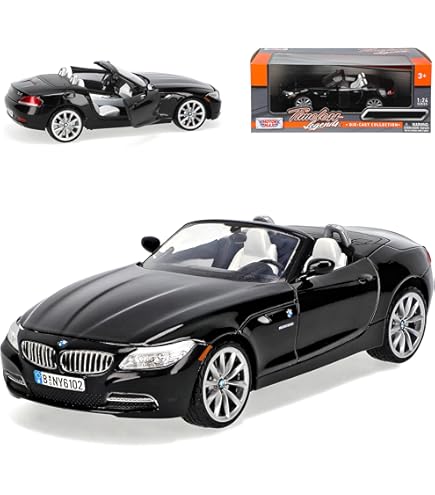 モーターマックス　　2003 Z4 ロードスター BMW Z4 (E85), silver, 2003, model car, finished model