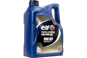 ELF Huile de Lubrification pour Moteur Evolution Full-Tech FE 5W-30 5 litres