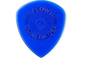 JIM DUNLOP Púas Flow Standard Grip 0,73mm Saco de 6