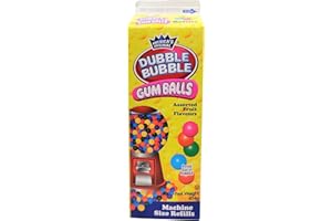 ‎DUBBLE BUBBLE Dubble Bubble Gumball refill - Cartón reposición bolas de chicle