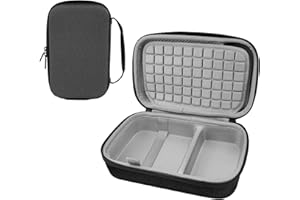 YipuVR Funda de viaje rígida y portátil para Mac Mini M4 2024, impermeable, a prueba de caídas, funda de almacenamiento con forro suave para Apple Mac Mini M4 Pro, computadora de escritorio y