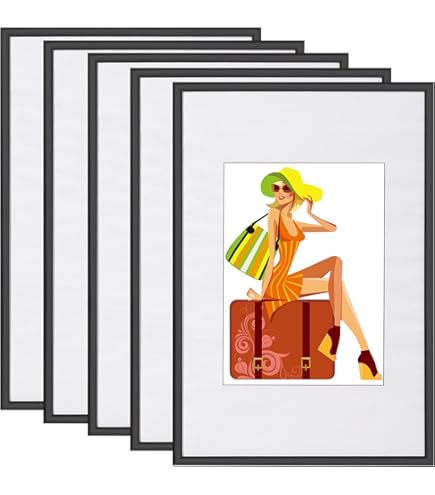 Cadre Photo Blanc 30x45 Cm Avec Ou Sans Passe-partout - Plexi Poli, Suspension Horizontale/verticale | Americanflat