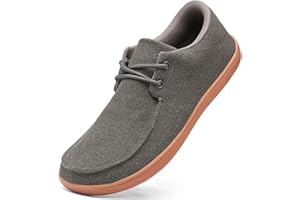 HIIGYL Wide Fit Shoes Men Slip On Loafers Casual Boat Shoes Minimalist Walking Fashion Trainers Non-Slip Shoes Comfortable