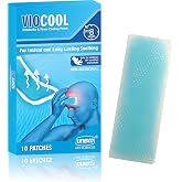 Viocool Headache and Fever Cooling Patch | Soft gentle hydrogel for instant and long lasting cooling relief | Effective in st