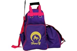 Sport Tent-Reitstiefeltasche Professionelle Stiefeltasche mit helmfach Helmtasche Kombitasche Reitstiefel Reittasche