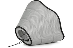 VavoPaw Obroża dla psa i kota, miękka siatka, obroża elżbietańska, oddychająca obroża rekonwalescencyjna dla psów, obroża E dla psów po operacji, stożek ochronny dla psów i kotów, do rekonwalescencji,