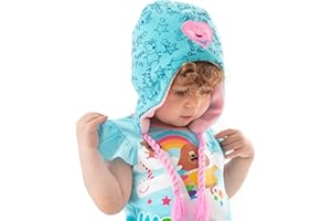 Vanilla Underground Peppa Pig Kids Invierno lanoso niñas Azul con Orejeras Sombrero