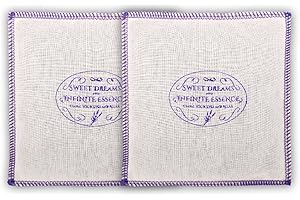 ‎LAMARE LAMARE Kissen Sweet Dreams – Füllung mit Lavendel aus der französischen Provence – gegen Schlaflosigkeit und Stress – Entspannung – Schlaf – 12 x 12 Stück 2 Stück