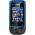 Nokia c2-05 slider phone blue