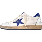 Golden Goose Shoes Men's Sneakers Vintage Ball Star 10327 White-Blue