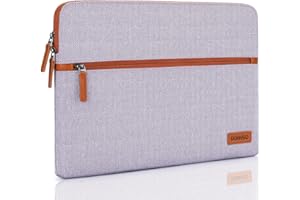 DOMISO 14 Pulgadas Funda Bolsa Protectora para Ordenador Portátil/Tablet/Netbook/Apple/HP Stream 14 Pavilion 14 / Acer Aspire 1 Swift 3 / Lenovo/Primux/Toshiba/Asus/MSI, Purpura