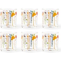 Excelsa Calavera Set 6 Bicchieri, Vetro, Capacità 250 Ml - 5