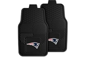 FANMATS 8754 NFL New England Patriots Vinyl Heavy Duty Car Mat,18"x27"