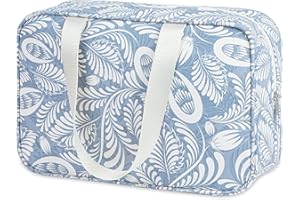 Narwey Trousse de Toilette Voyage Grande Trousse Maquillage Organisateur Accessoires Sac de Toilette Trousse Toilette Hommes Femmes