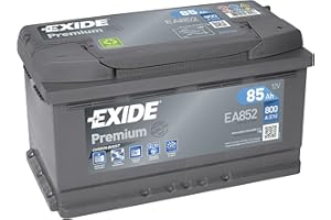 BATERÍA 12V/85AH - 800 CCA - SERIE EXIDE PREMIUM EA852