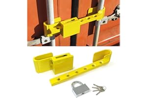 Containerschloss Sicherheitsschloss Bügelschloß Gelb