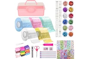 POSAME Nano Tape Bubble Kit per bambini – Set fai da te con scatola portaoggetti, nano-elastici nare alleviare lo stress e divertimento, Fidget Toys and Party Favors