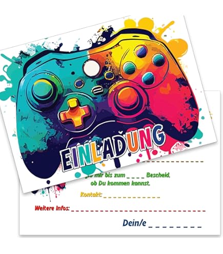 KingYH 99 Pièces De Jeu Vidéo Anniversaire Cadeau Pour