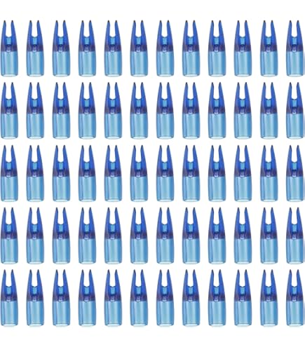 Lot De 12 Encoches De Flèche Uxcell – 3,2 Mm, Bleues, Colle à Identifier – Neuves