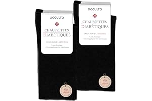 Occulto Chaussettes Diabétiques Femmes lot de 10 (modèle: Julia)