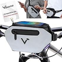Borsa Bici 10L Valkental | Impermeabile | Zaino Incorporato | Riflettente | Per Portapacchi Standard - Foto 4