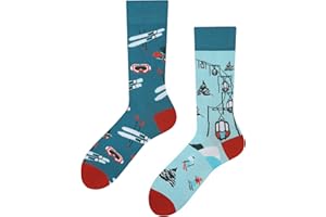 TODO Colours Fantaisie Chaussettes Rigolotes Homme et Femme motif drôle et multicolore