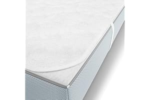 ‎BOBBY'S BEDWARE Bobby's Bedware Snoozi wasserabweisender Matratzenschoner für Kinder- und Baby Matratzen | waschbar in den Größen 70x140 cm und 60x120 cm (60 x 120 cm)