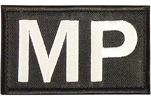 LEGEEON MP Military Brassard Tactical Morale Army Embroidered Touch Fastener Patch