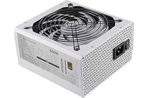 Mars Gaming MPB650, Alimentation PC ATX 650W, 6 Ans Garantie, 80Plus Bronze 230V, Ventilateur FDB 140mm avec Technologie Sile