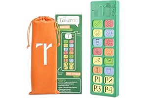 Talkaroo AAC Autism Sensory Equipment - AAC Communication Device For Nonverbal Kids And Adults - 4 Programmable and 12 Pre Set Iconic Buttons With Adjustable Volume - Speech Therapy Toys For Classroom