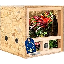 Houten Terrarium - Voor reptielen, slangen & amfibieën