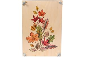 Bartl 111372 Blumenpresse aus Holz 33 cm x 23 cm bunt Top Qualität. Made in Germany.