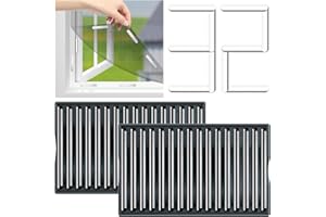 Wothfav Imanes para Mosquiteras, 32 Piezas Tiras Magnéticas, Imanes Autoadhesivos para Mosquiteras de Ventanas, Imanes Magnéticos de Succión, Sin Taladrar Fijación para Mosquiteras Ventanas